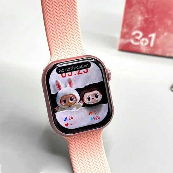 ساعت هوشمند KW92 MINI ۳۸ میلیمتر با سه بند