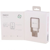 شارژر دیواری پرووان PWC555 توان 20 وات دو پورت USB و Type-C